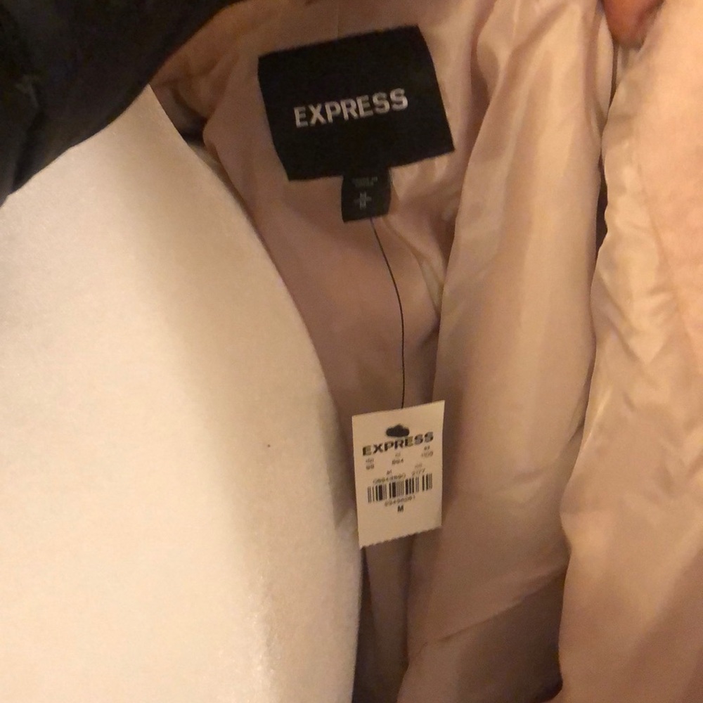 Express Wool Motorcycle Coat Size M - Picture 7 of 8